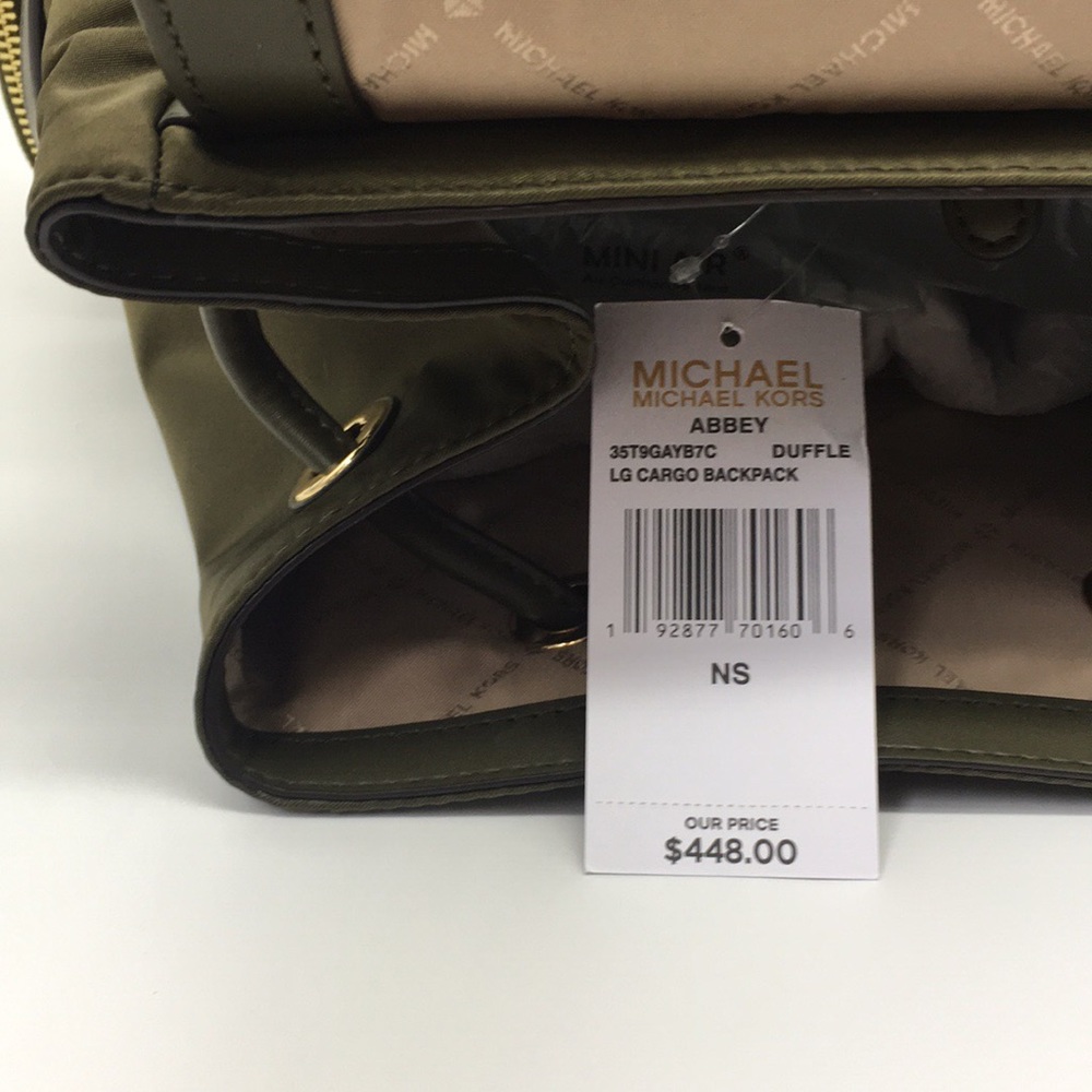 Michael Kors LG CARGO BACKPACK DUFFEL 35T9GAYB7C - Picture 8 of 8